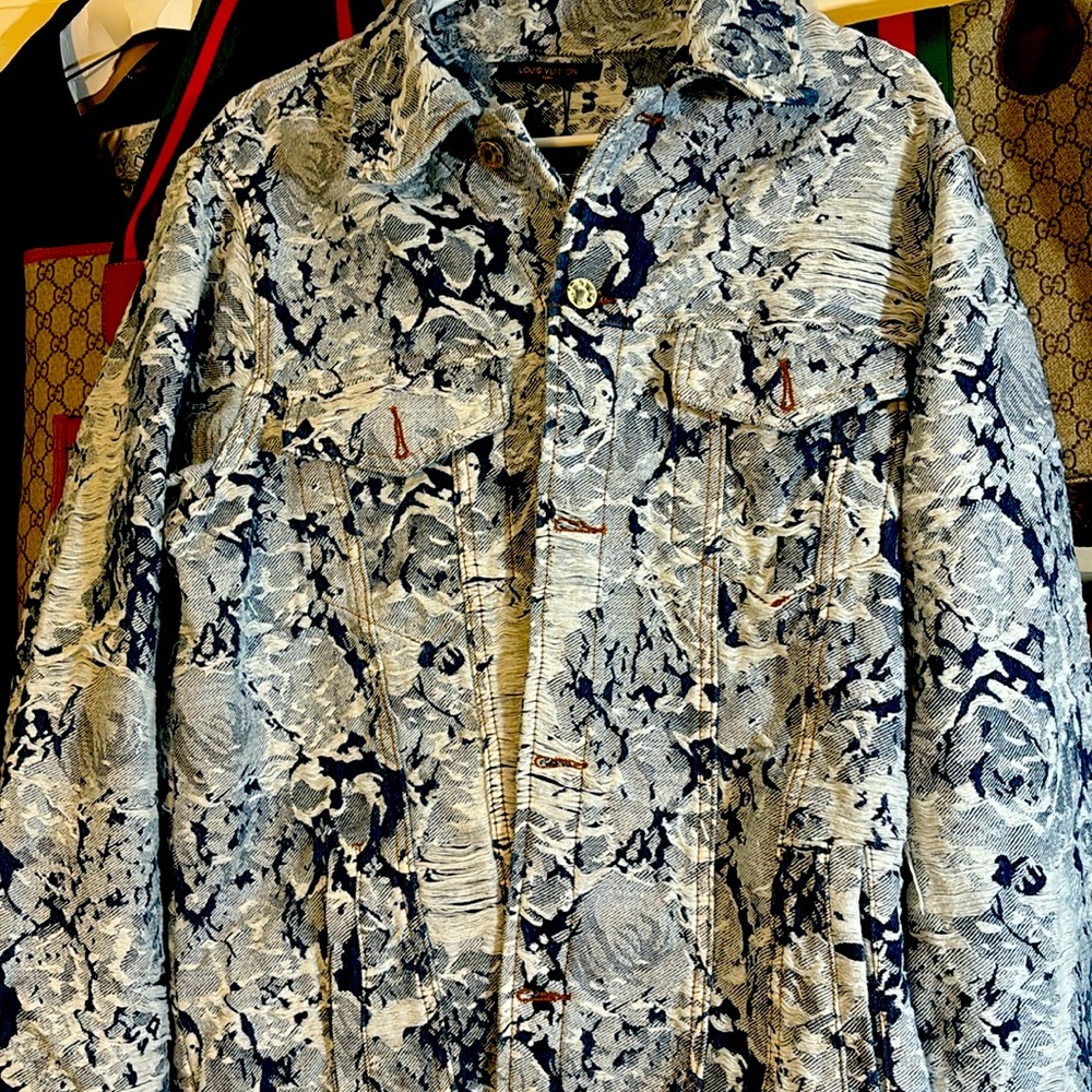 louis vuitton denim jacket
